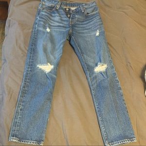 Levi High Rose Mom Jeans